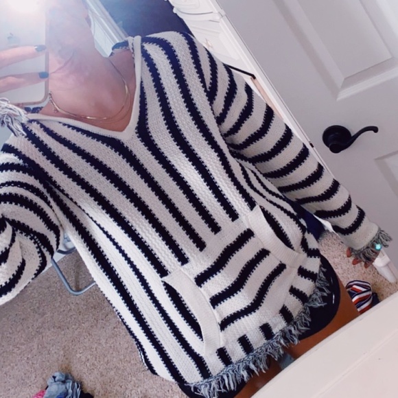 Striped Knit Sweater - Picture 1 of 2